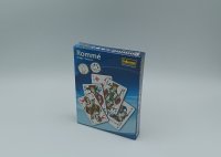 IDENA Kartenspiel Romme 2 x 55 französisches Blatt 625.0080