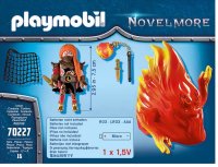 PLAYMOBIL Novelmore 70227 Novelmore Burnham Raiders Feuergeist und die Hüterin des Feuers