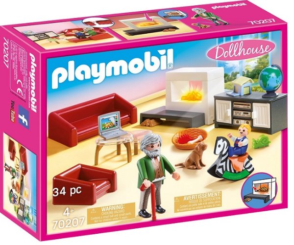 PLAYMOBIL Dollhouse 70207 Gemütliches Wohnzimmer