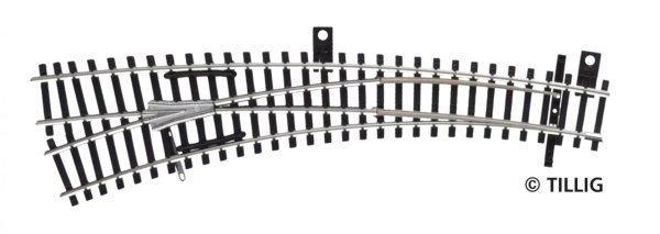 TILLIG Innenbogenweiche links Modellgleis 83364 Spur TT