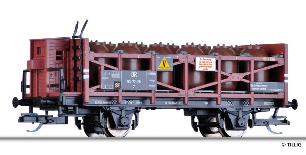 TILLIG Säuretopfwagen Z VEB Elektrochemisches Kombinat Bitterfeld DR Ep.III 17441 Spur TT