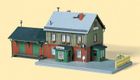 AUHAGEN Bahnhof Hagenau Bausatz 13275 Spur TT