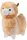 HEUNEC 323568 - Plüschfigur Lama stehend, hellbraun - 18 cm