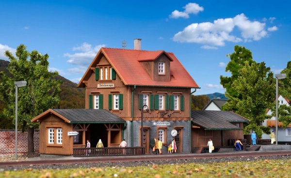 KIBRI Bahnhof Unterlenningen Bausatz 37704 Spur N