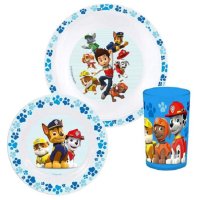 SPIN MASTER 25287 - Paw Patrol Frühstücks-Set, 3-teilig