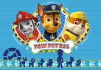 RAVENSBURGER® 07586 - Kinderpuzzle Paw Patrol, Ryder und die Paw Patrol - 2 x 12 Teile