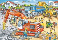 RAVENSBURGER® 07630 - Achtung, Straßenbaustelle! - 2 x 12 Teile