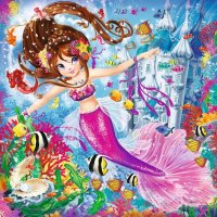 RAVENSBURGER® 08063 - Bezaubernde Meerjungfrauen - 3 x 49 Teile