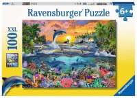 RAVENSBURGER® 10950 - Kinderpuzzle Tropisches Paradies - 100 XXL Teile