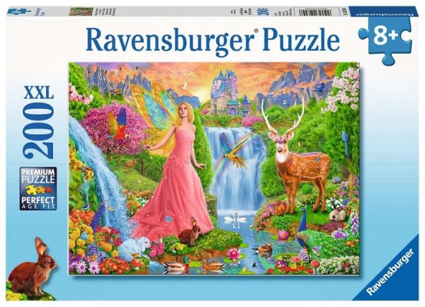 RAVENSBURGER® 12624 - Kinderpuzzle Magischer Feenzauber  - 200 Teile