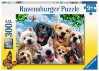 RAVENSBURGER 13228 Kinderpuzzle Delighted Dogs
