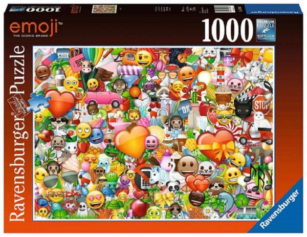 RAVENSBURGER 15984 Puzzle Emoji II 1000 Teile