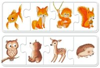 RAVENSBURGER® 03006 - Kinderpuzzle, Meine liebsten Tierkinder - 6 x 4 Teile