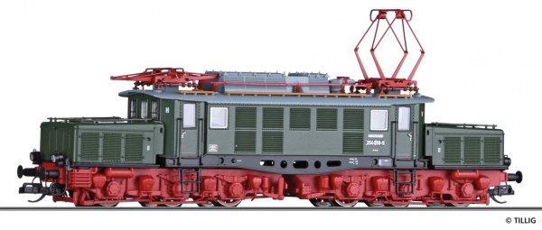 TILLIG 02400 Elektrolokomotive 254 059-9 der Museumslok SEM Chemnitz Ep.VI Spur TT