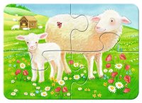 RAVENSBURGER&reg; 07077 - Kinderpuzzle, Unsere Lieblingstiere