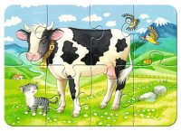RAVENSBURGER&reg; 07077 - Kinderpuzzle, Unsere Lieblingstiere