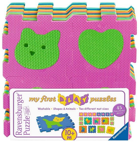 RAVENSBURGER&reg; 06830 - Kinderpuzzle, Formen und Tiere - 45 Teile