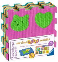 RAVENSBURGER&reg; 06830 - Kinderpuzzle, Formen und Tiere - 45 Teile