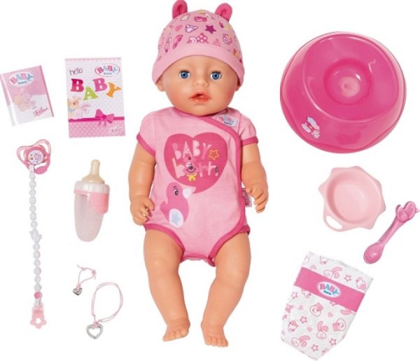 ZAPF 824368 - BABY born® Babypuppe 43 cm Soft Touch Girl