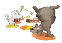 RAVENSBURGER® 21807 - Kinderspiel, Mäuseschlau & Bärenstark - Wissen, Lachen, Sachen machen