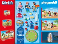 PLAYMOBIL City Life 70283 - Kinder mit Verkleidungskiste