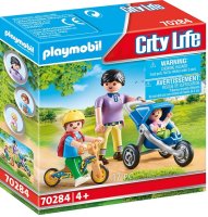 PLAYMOBIL City Life 70284 Mama mit Kindern