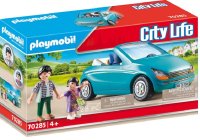 PLAYMOBIL City Life 70285 - Papa und Kind mit Cabrio