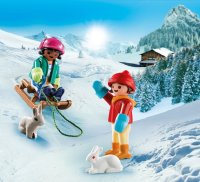 PLAYMOBIL special PLUS 70250 Kinder mit Schlitten