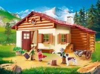 PLAYMOBIL City Life 70253 Heidi und Großvater auf der Almhütte