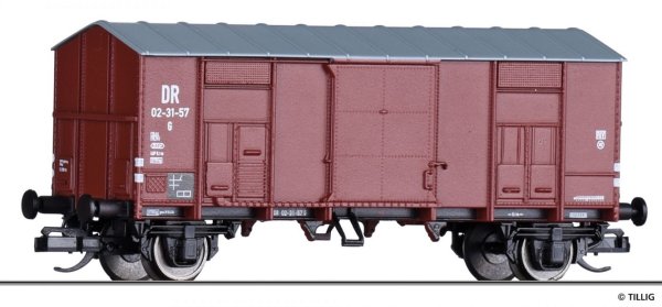 TILLIG Gedeckter Güterwagen G DR Ep.III 14880 Spur TT
