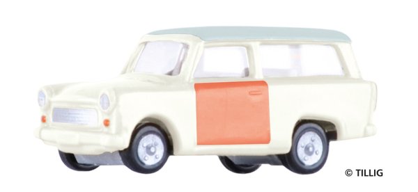 TILLIG Trabant 601 Kombi Unfallschaden 08745 Automodell 1:120