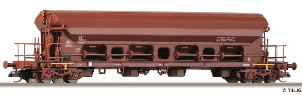 TILLIG Schwenkdachwagen Tads-y 5824 DR Ep.IV 15362 Spur TT