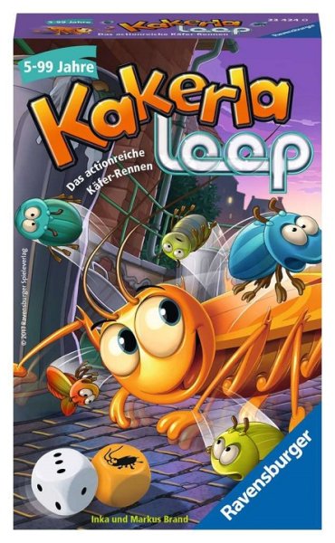 RAVENSBURGER 23424 Kakerlaloop Reisespiel