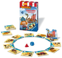 RAVENSBURGER 23406 Wickie Schatz ahoi! Reisespiel