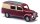 BUSCH 8662 Framo V901/2 Halbbus weinrot beige Automodell 1:120