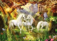 RAVENSBURGER 15992 Puzzle Einhörner im Herbst 1000 Teile