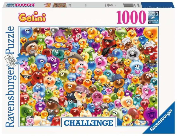 RAVENSBURGER 16469 Puzzle Ganz viel Gelini 1000 Teile