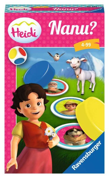 RAVENSBURGER 20572 Heidi Nanu? Reisespiel