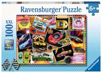 RAVENSBURGER® 12899 - Kinderpuzzle Rennwagen Pinnwand...