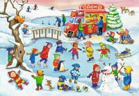 RAVENSBURGER® 05057 - Kinderpuzzle Freizeit am See - 2 x 24 Teile