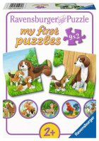RAVENSBURGER® 05072 - Kinderpuzzle, Tierfamilien auf...