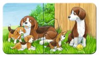 RAVENSBURGER&reg; 05072 - Kinderpuzzle, Tierfamilien auf dem Bauernhof