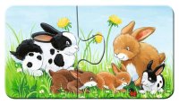 RAVENSBURGER&reg; 05072 - Kinderpuzzle, Tierfamilien auf dem Bauernhof