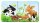RAVENSBURGER&reg; 05072 - Kinderpuzzle, Tierfamilien auf dem Bauernhof