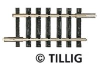 TILLIG 83104 Gerades Gleis G5 36,5 mm Modellgleis Spur TT