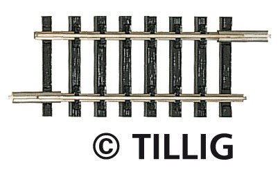TILLIG 83105 Gerades Gleis, G3 43 mm Modellgleis Spur TT