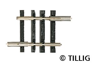 TILLIG Gerades Gleis G6 21,3 mm Modellgleis 83120 Spur TT