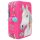 DEPESCHE 10531 Miss Melody 3-Fach Federtasche pink gef&uuml;llt