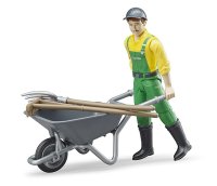 BRUDER 62610 Figuren Set Landwirt mit Zubehör