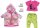 ZAPF 828328 - BABY born® Deluxe Trendiges Regenbogen Set